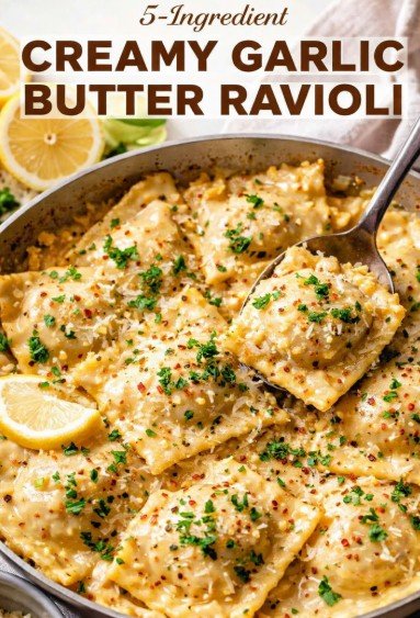 butter ravoli recipe