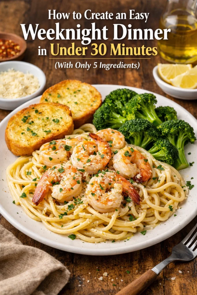 How to Create an Easy Weeknight Dinner in Under 30 Minutes (With Only 5 Ingredients) 2xvcbs1zpy3