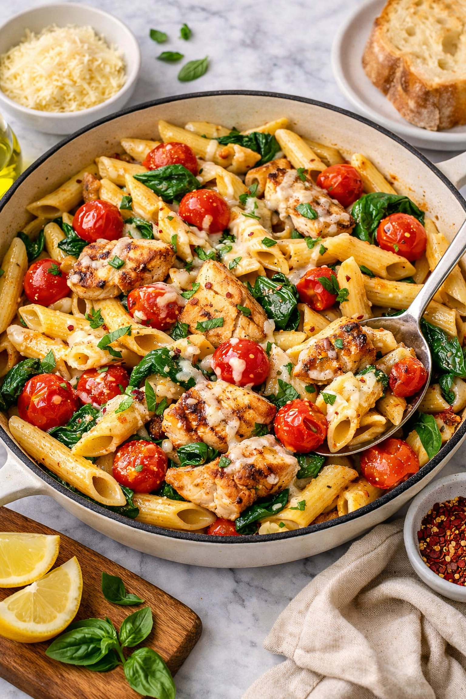 One Pot Sausage Pasta
