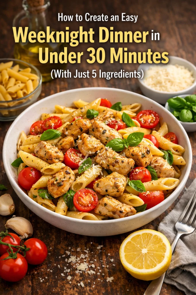 How to Create an Easy Weeknight Dinner in Under 30 Minutes (With Just 5 Ingredients) 6hi4tqzwwah