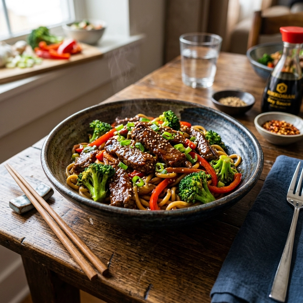 How to Create a 5-Ingredient Beef Stir-Fry in 5 Minutes (Your New Favorite Easy Weeknight Dinner) 2hibtpaxwca
