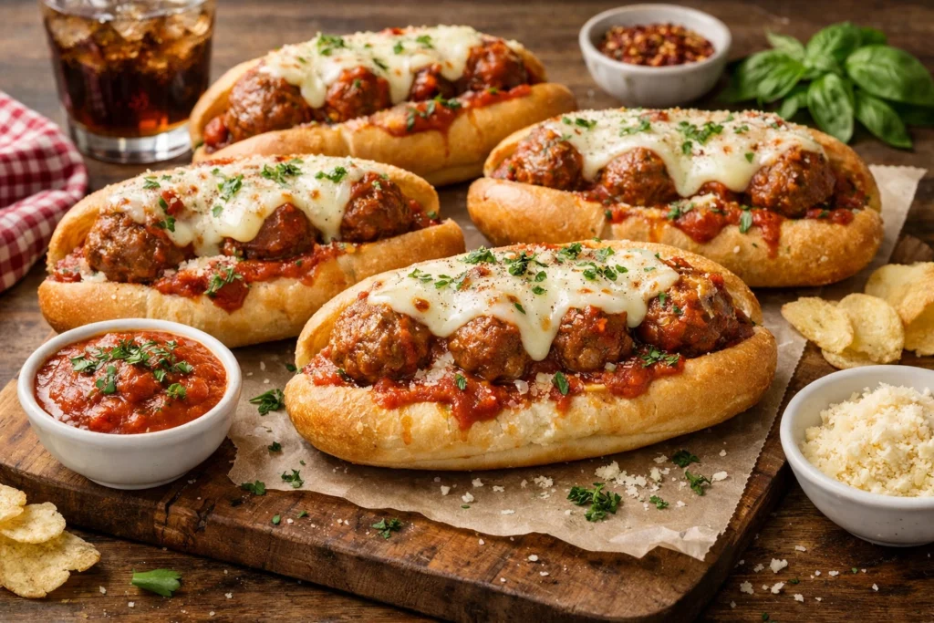 Easy Weeknight Dinners: 5-Ingredient Meatball Subs hvgqjr1aupm
