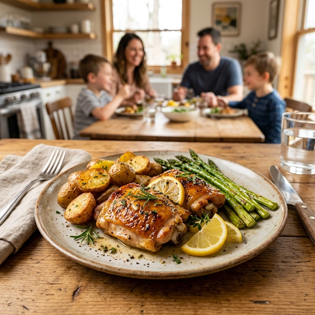 The Fastest Way to Get Food on the Table: 5-Ingredient Dinner Ideas for Busy Families sskmrybqiui