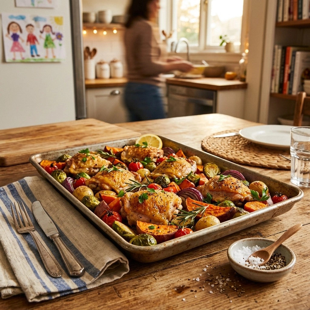 The Busy Parent's Guide to 5-Ingredient Easy Family Meals for Hectic Afternoons nvxot1bsvf8